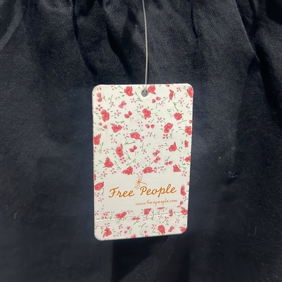 Free People Fleur du Jour Embroidered Mini Dress W/Pockets NWT Sz M (Ove… - Picture 7 of 7